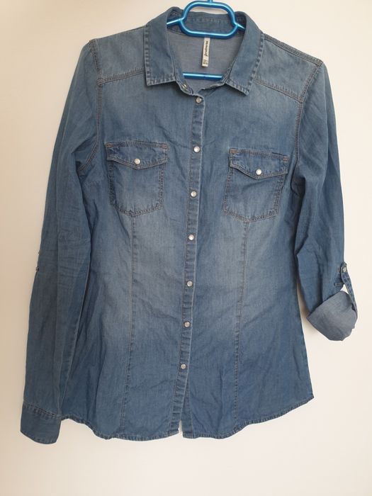 Cămașă denim Stradivarius marimea S