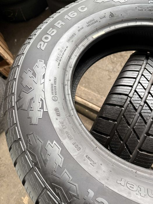2x Anvelope iarna 205/80 R16C NOI - Continental Cross  Contact Winter
