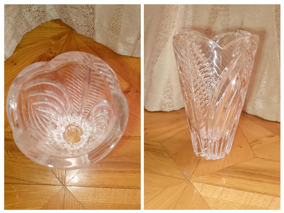 Салфетница хрустальная СССР.