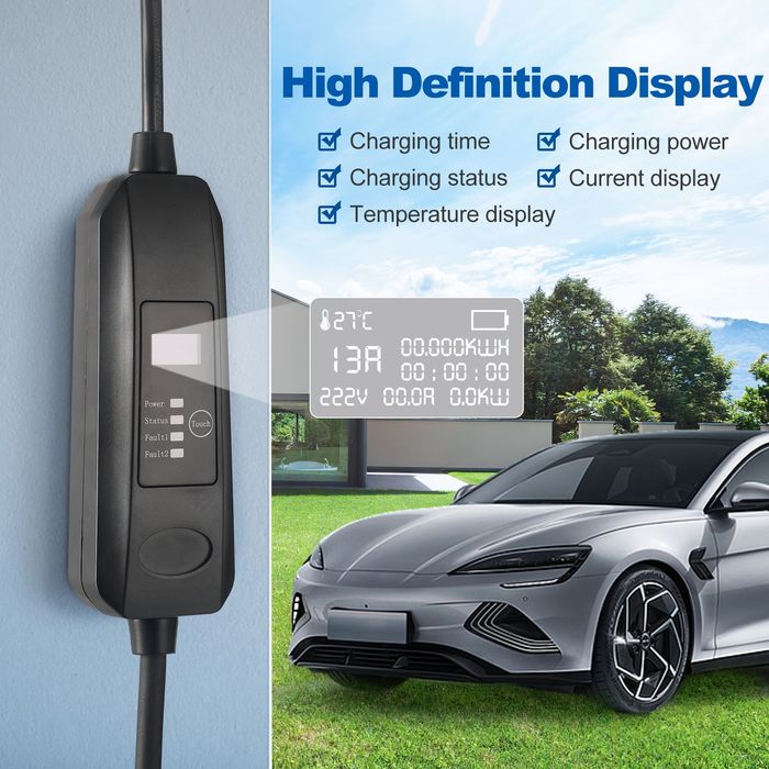 EV зарядно устройство  за електромобил ТИП 2 (3,5kw с 13A EV)