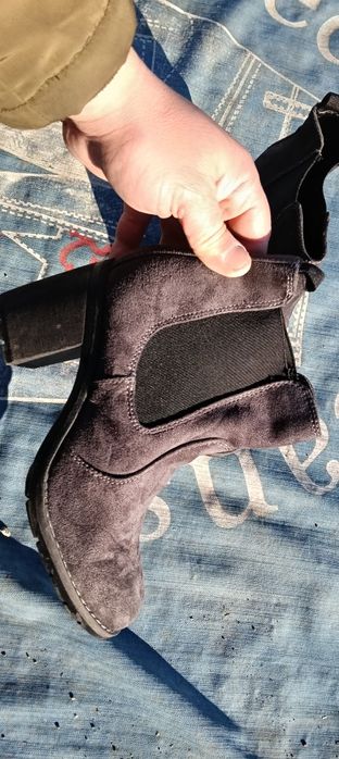 Ghete iarna piele întoarsă