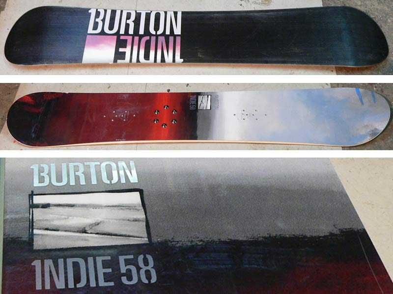 BURTON INDIE 158cm сноуборд в добро състояние