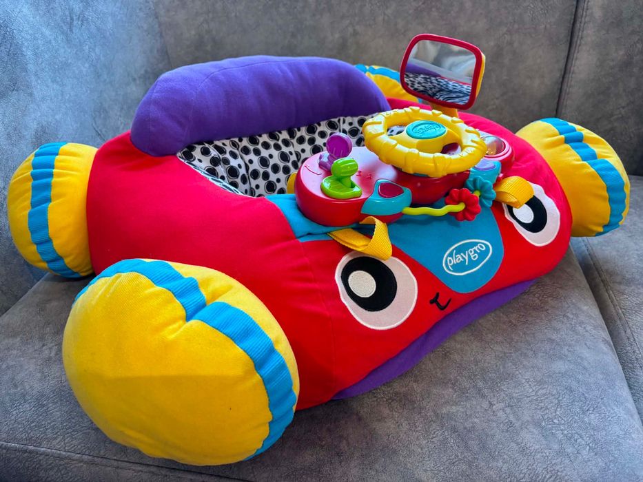 Playgro Игрален център със светлини и звуци ПЛЮШЕНА КОЛА