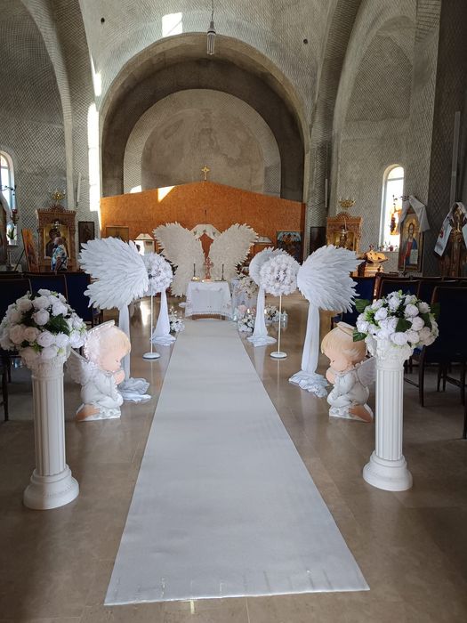 Papadie Floristica Gigant / Aripi Gigant/ Aripi biserica handmade