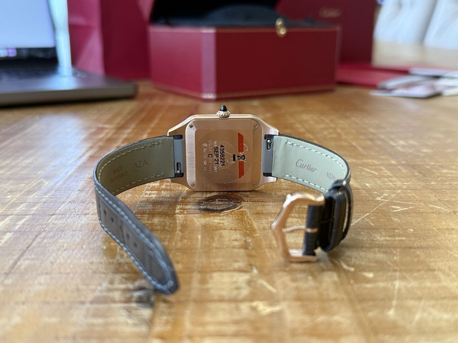 Часы Cartier Santos Dumont