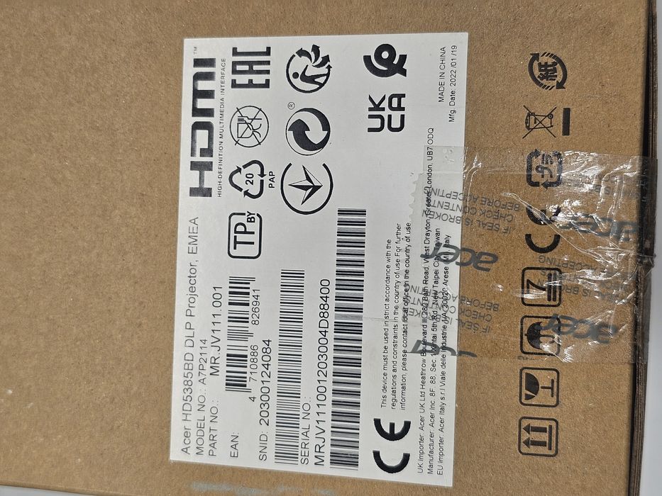 Videoproiector Acer HD5385BD