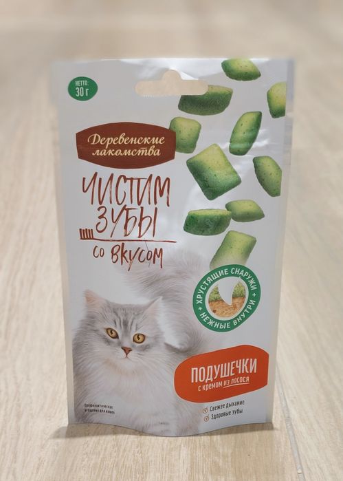 Лакомство для кошек Чистим зубы