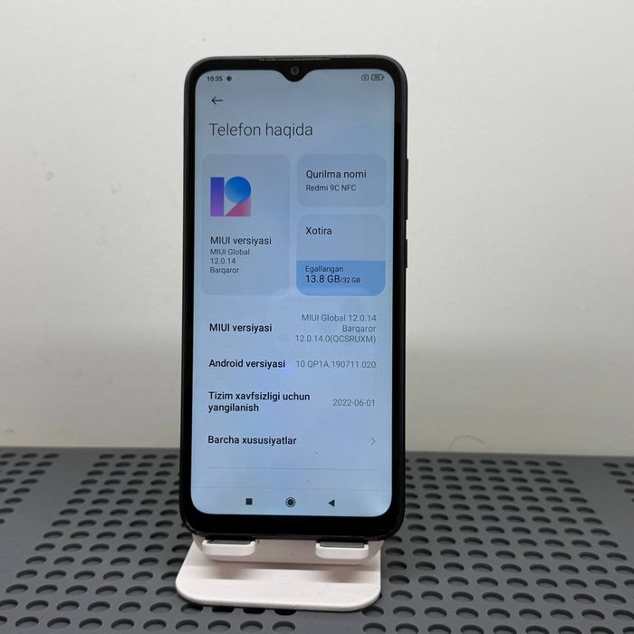Redmi 9c ideal holatda