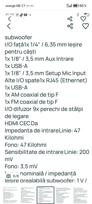 Vand/Schimb Recevier Pioneer vsx933. 72