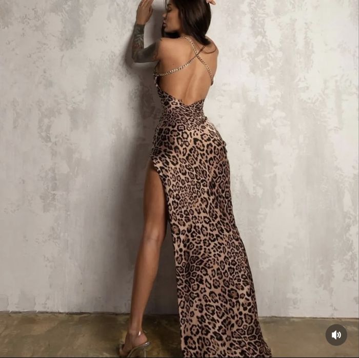 Вечернее платья из шёлка