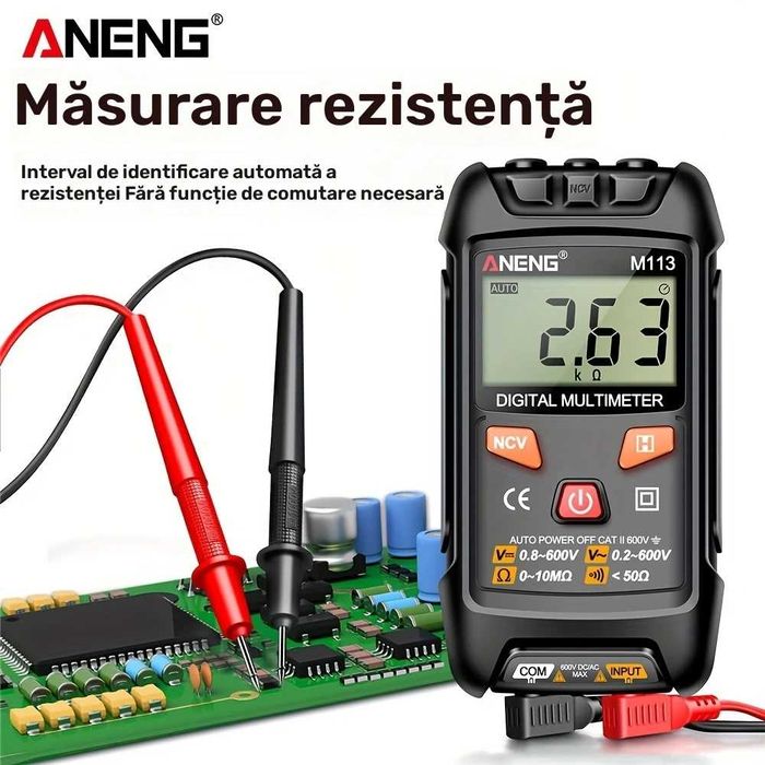 Multimetru digital automat ANENG M113-40 LEI