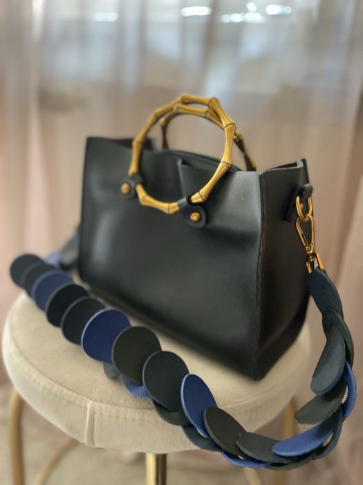 Черна Чанта Laura Ashley Tisbury Black Bag