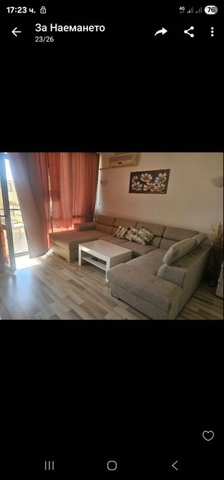 Дава се под наем Тристаен апартамент в к.к. Слънчев бряг - 100 кв.м за 102 € - Снимка #3