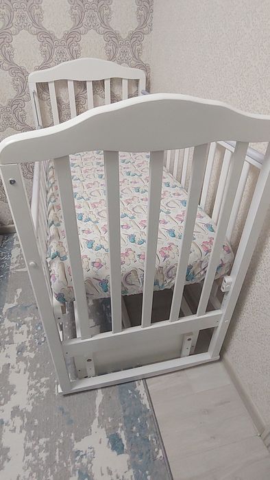 Детская кроватка приставная