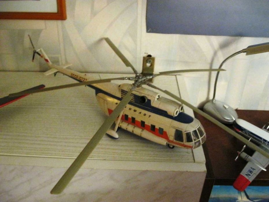 конструктор сборная модель вертолёт МИ-8 СССР РАРИТЕТ!