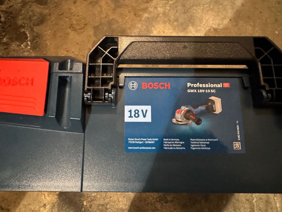 Ъглошлайф Акум. Bosch GWX 18V-10 SC