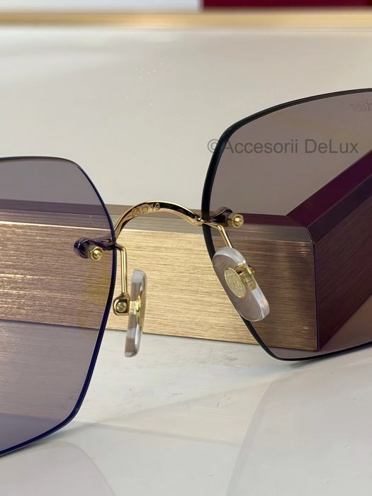Ochelari de Soare Cartier CT0591S Full Box [Verificare Colet] Gold