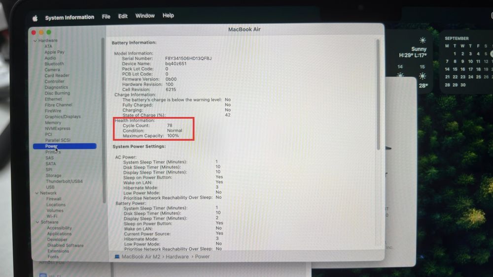 Macbook Air M2 256Gb