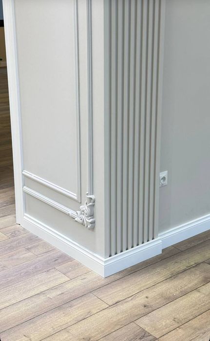 Плинтус установка