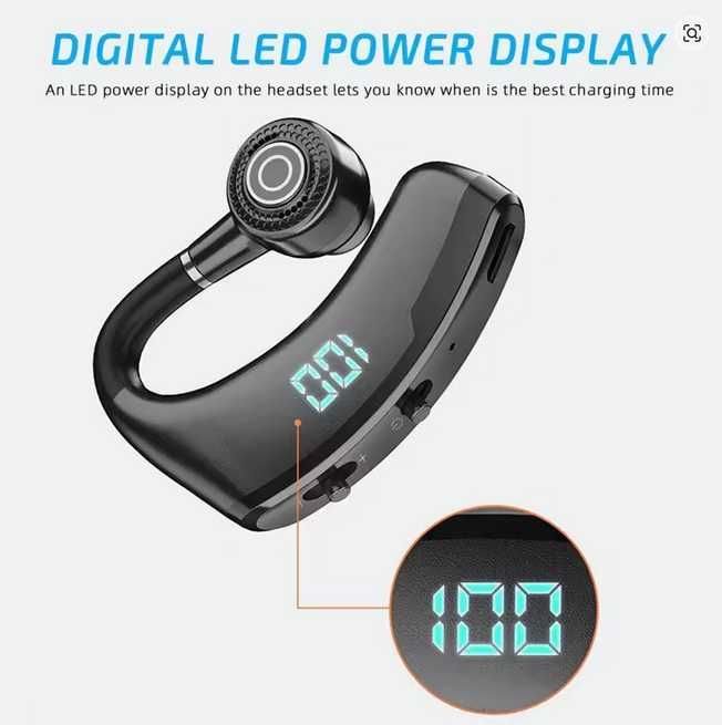 Casca hands free bluetooth cu functie de telecomanda foto