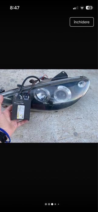 Faruri angel ayes peugeot 206