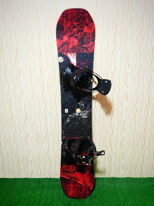 Placa snowboard Burton Radius wide 155 + legaturi Flow L