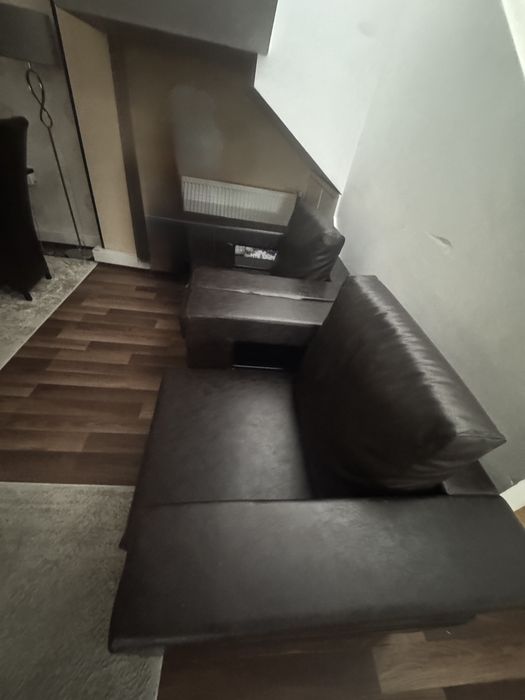 Canapea si fotolii din piele