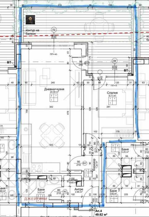 Продава се Двустаен апартамент в София, Малинова долина - 60 кв.м за 2375 €/кв.м - Снимка #11