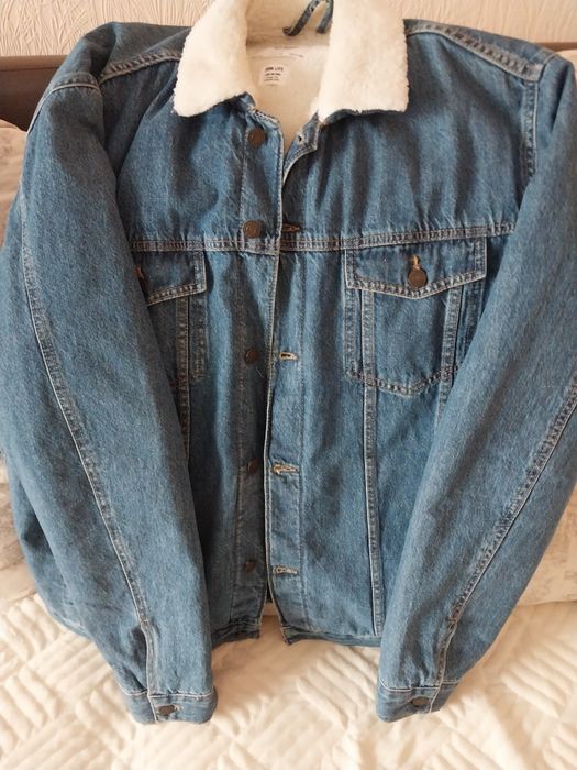 куртка зимняя джинсовая