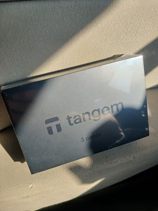 Продам холодный кошелек Tangem wallet 3 card кто знает тот поймет.