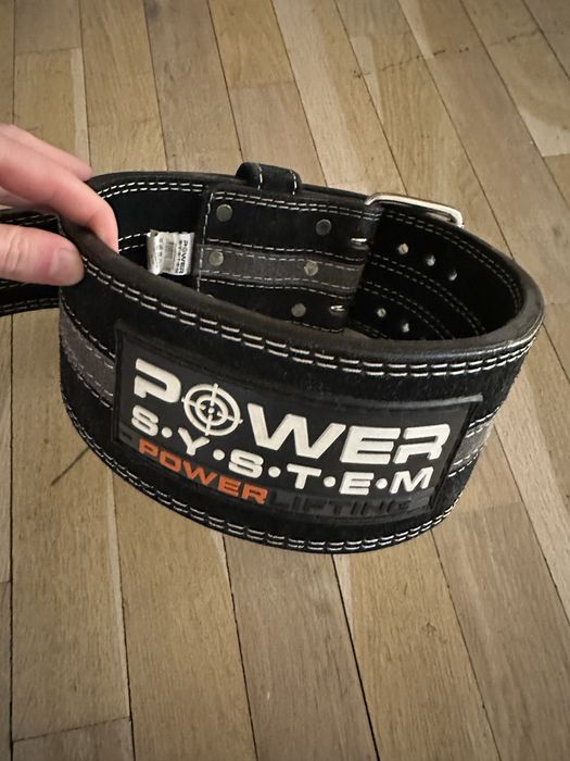 Centura/curea powerlifting/forta - de piele, M