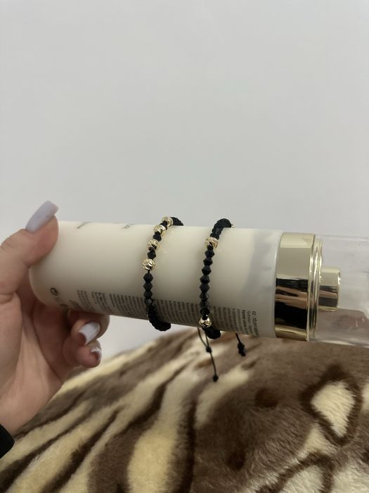 Bratari cu bile placate cu aur14/18k