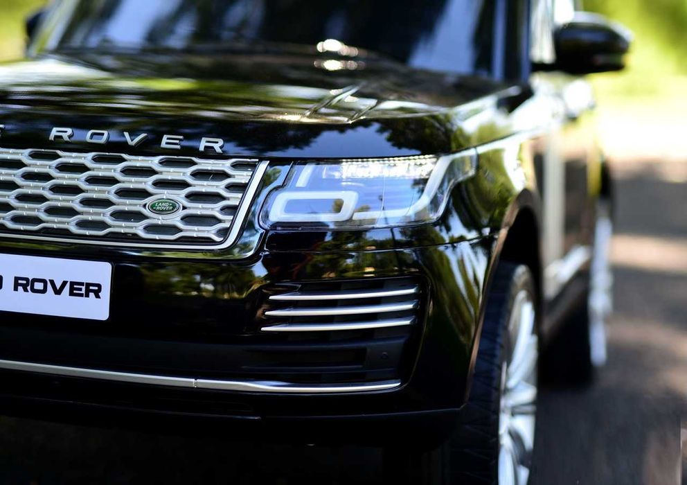 Акумулаторен Двуместен джип Лицензиран Range Rover 4X4,12V MP4,