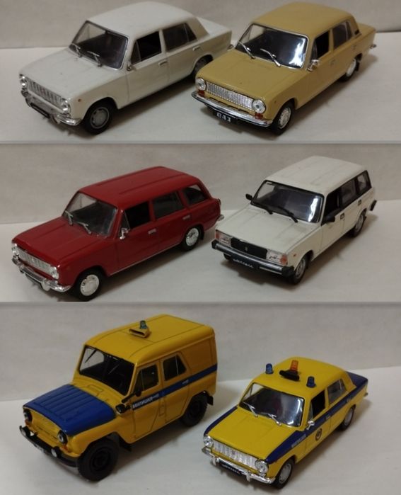 Масштабные модели Деагостини. 1:43 Автолегенды