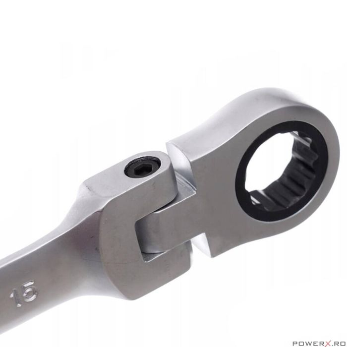 Pres chei combinate cu clichet, 8-19 mm, 12 piese, Kraft