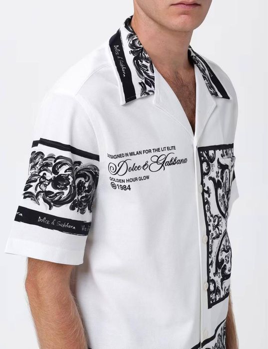 Мъжка лятна риза Dolce Gabbana