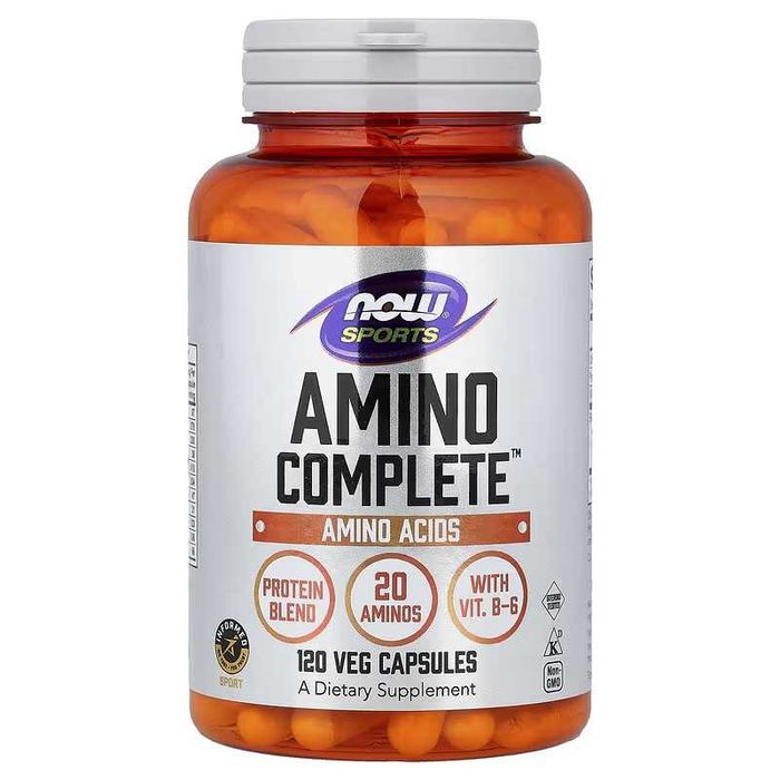 NOW Foods, Sports, Amino Complete, аминокислотный комплекс