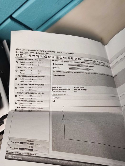 WD GREEN/BLUE/ENTERPRISE HDD 3.5 500GB - / Хард диск за компютър