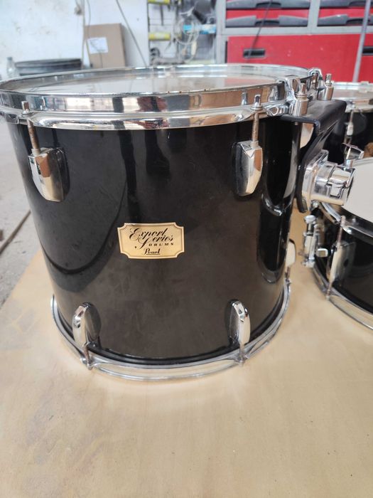 Барабани Pearl Export Series (Made in Taiwan) – 3 тома с I.S.S. холдери + Соло барабан