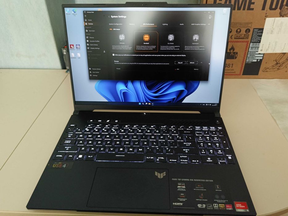 Asus TUF Gaming A16 Advantage edition