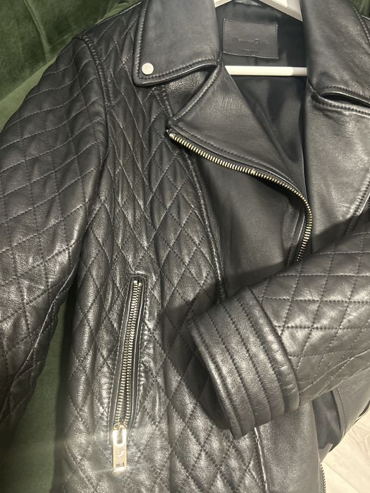 Vand geaca piele Massimo Dutti,marimea M