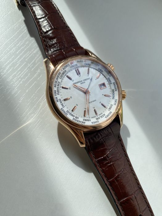 Швейцарские часы Frederique Constant Classics Index Worldtimer