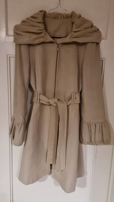 Pardesiu/Palton Zara, stofa cu lână, model elegant