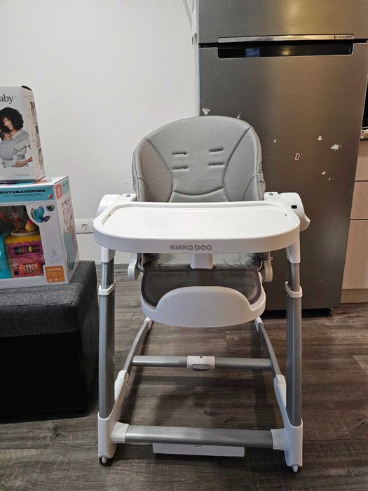 Бебешка люлка-столче за хранене Kikka boo-Prima Grey