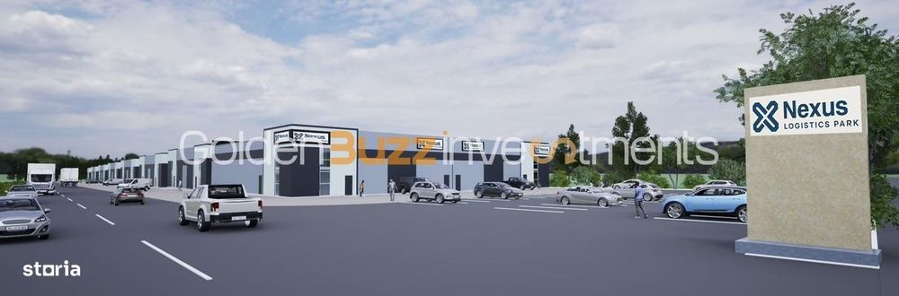 Hale Industriale NOI DN2 Afumati|15 Unități | Acces TIR + Vizibilitate
