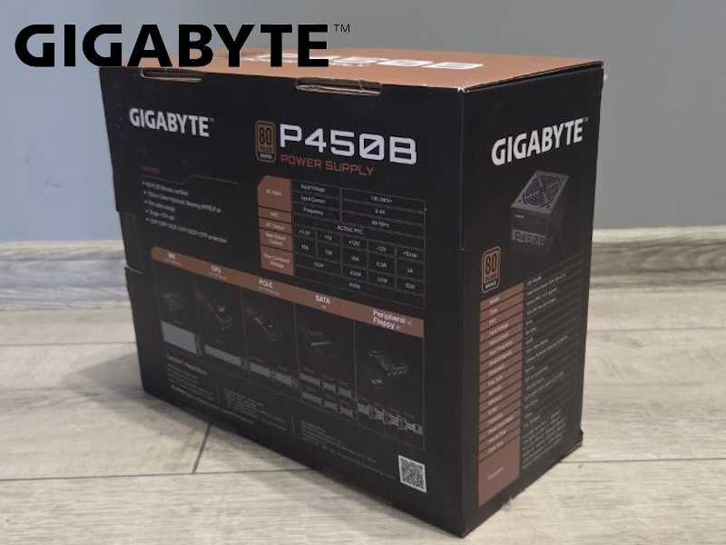 Захранване | GIGABYTE P450B 450W 80 PLUS Bronze