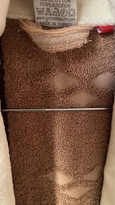 Мужской банный халат новый