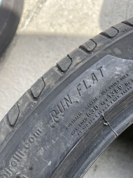 225/45/19 PIRELLI RunFlat 2бр. 6.5мм