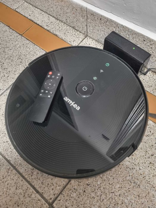 Робот прахосмукачка amXea E37, Wi-Fi, интелигентна памет