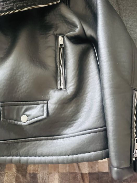 Zara детско кожено яке